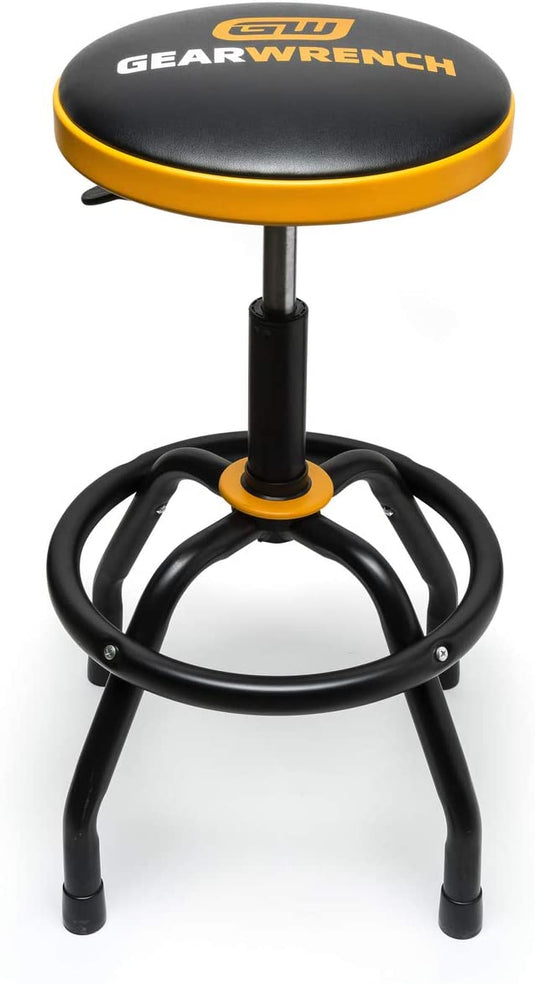 GearWrench Adjustable Height Swivel Shop Stool, 26" To 31"  |  86992