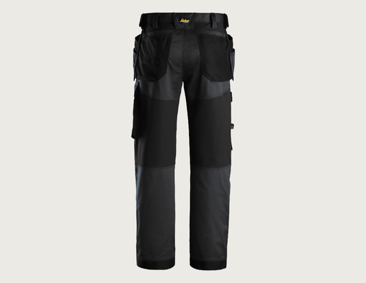 Snickers AllroundWork Stretch Work Pants with Holster Pockets - Loose Fit