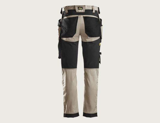 Snickers AllroundWork Stretch Work Pants with Holster Pockets - Loose Fit