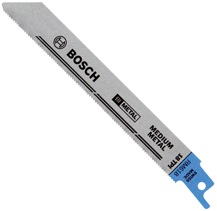 Load image into Gallery viewer, Bosch 6&quot; Bi-Metal Recip Saw Blades for Medium Metal  (5 Pack)
