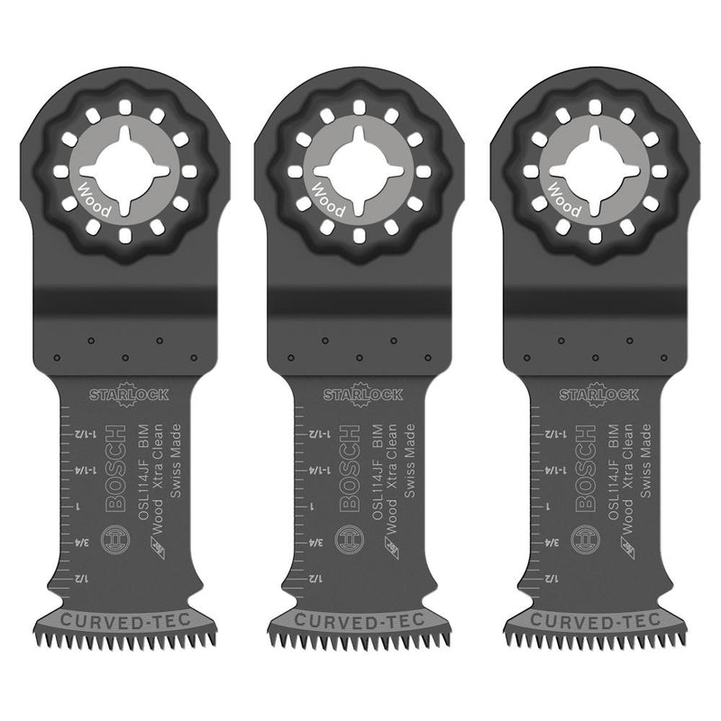 Load image into Gallery viewer, Bosch Starlock® Bi-Metal Extra Clean Plunge Cut Blade (3 Pack)
