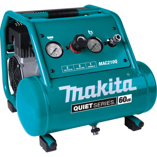 Makita Quiet Series 2 Gal Electric Air Compressor