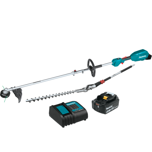 Makita 18V LXT® Brushless Couple Shaft Power Head Kit With Attachments