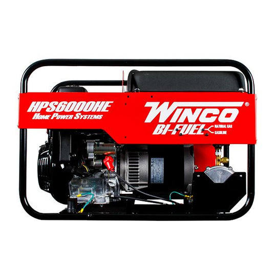 Winco 9000W Tri-Fuel Single-Phase Portable Generator - Vanguard Engine
