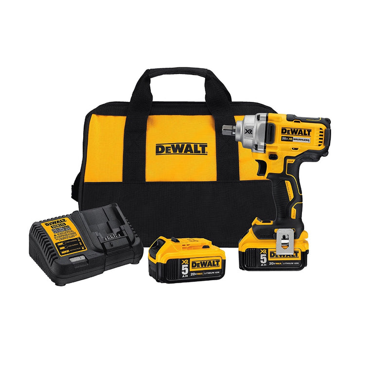 Load image into Gallery viewer, DeWalt 20V MAX* XR® 1/2&quot; Mid-Range Impact Wrench With Detent Pin Anvil Kit
