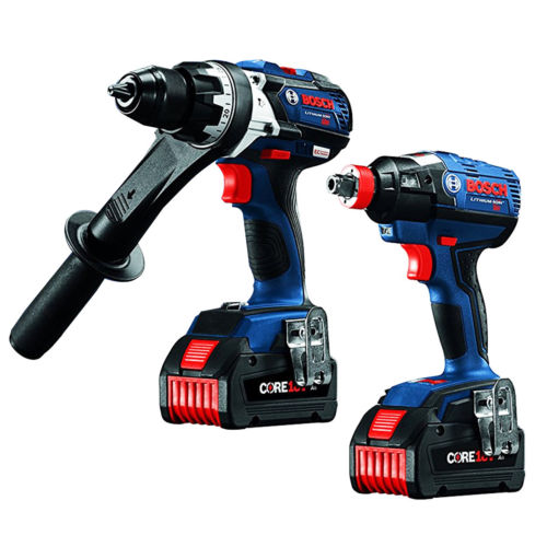 Load image into Gallery viewer, Bosch 18V 2 Tool Combo Kit Hammer Drill / Driver &amp; Impact Driver
